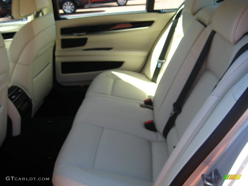 2012 7 Series 750Li Sedan - Moonstone Metallic / Platinum photo #4