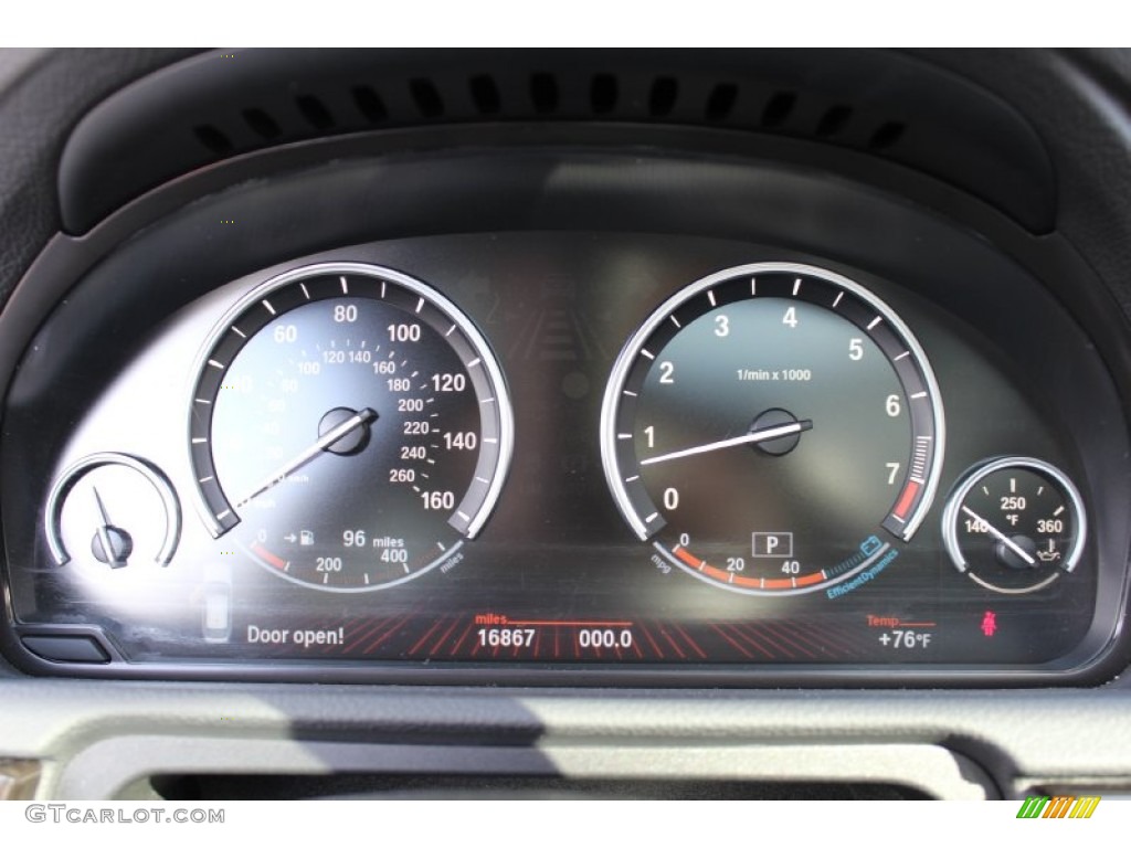 2011 BMW 5 Series 535i xDrive Gran Turismo Gauges Photo #55213462