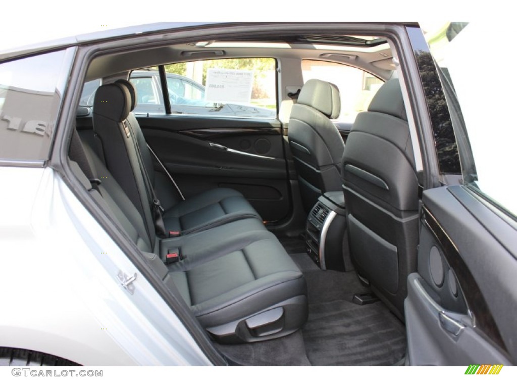 Black Interior 2011 BMW 5 Series 535i xDrive Gran Turismo Photo #55213525
