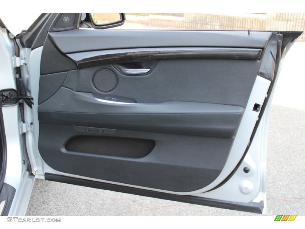 2011 BMW 5 Series 535i xDrive Gran Turismo Black Door Panel Photo #55213534
