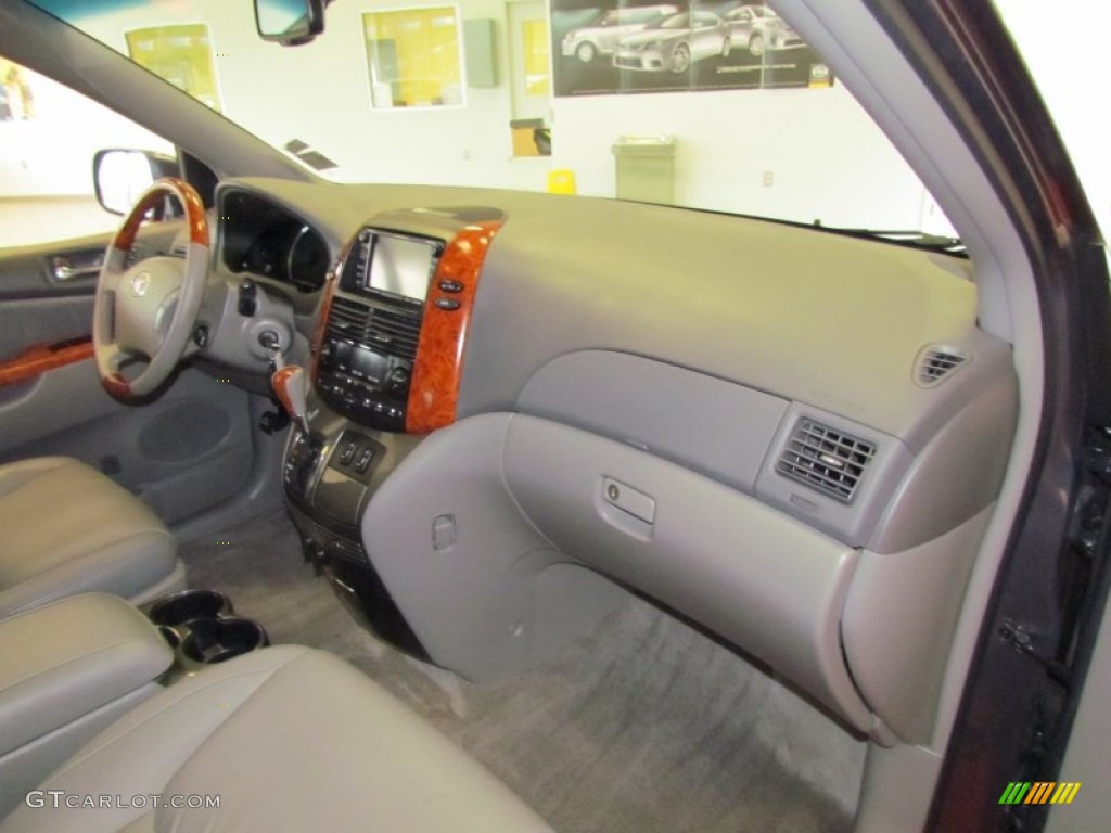 2009 Toyota Sienna Limited AWD Stone Dashboard Photo #55214002