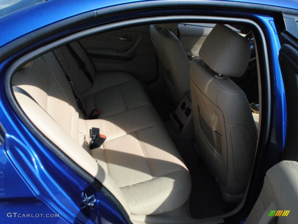 2008 3 Series 328i Sedan - Montego Blue Metallic / Beige photo #6