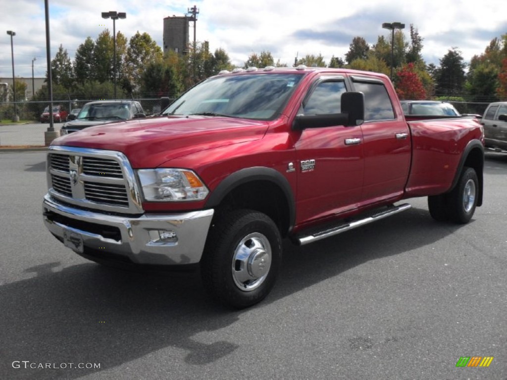 Inferno Red Crystal Pearl Dodge Ram 3500