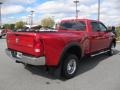 2010 Inferno Red Crystal Pearl Dodge Ram 3500 Big Horn Edition Crew Cab 4x4 Dually  photo #4