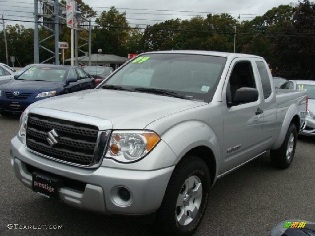 2009 Equator Premium Extended Cab - Liquid Metal Metallic / Graphite photo #3