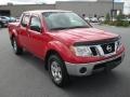 2010 Red Alert Nissan Frontier SE Crew Cab 4x4  photo #5