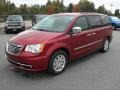2012 Deep Cherry Red Crystal Pearl Chrysler Town & Country Touring - L  photo #1