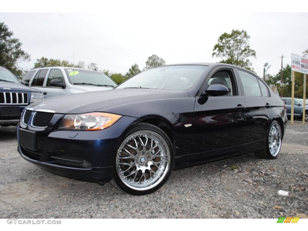 2007 BMW 3 Series 328xi Sedan Custom Wheels Photo #55217029