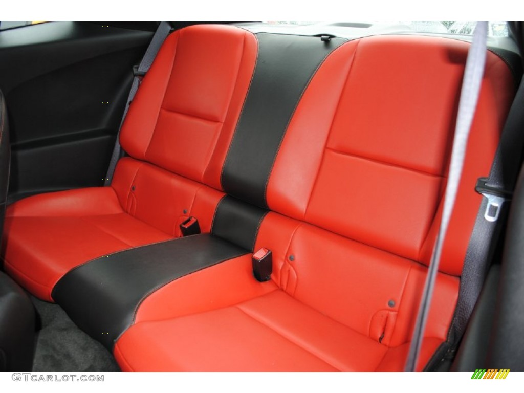 Black/Inferno Orange Interior 2010 Chevrolet Camaro SS/RS Coupe Photo #55217443