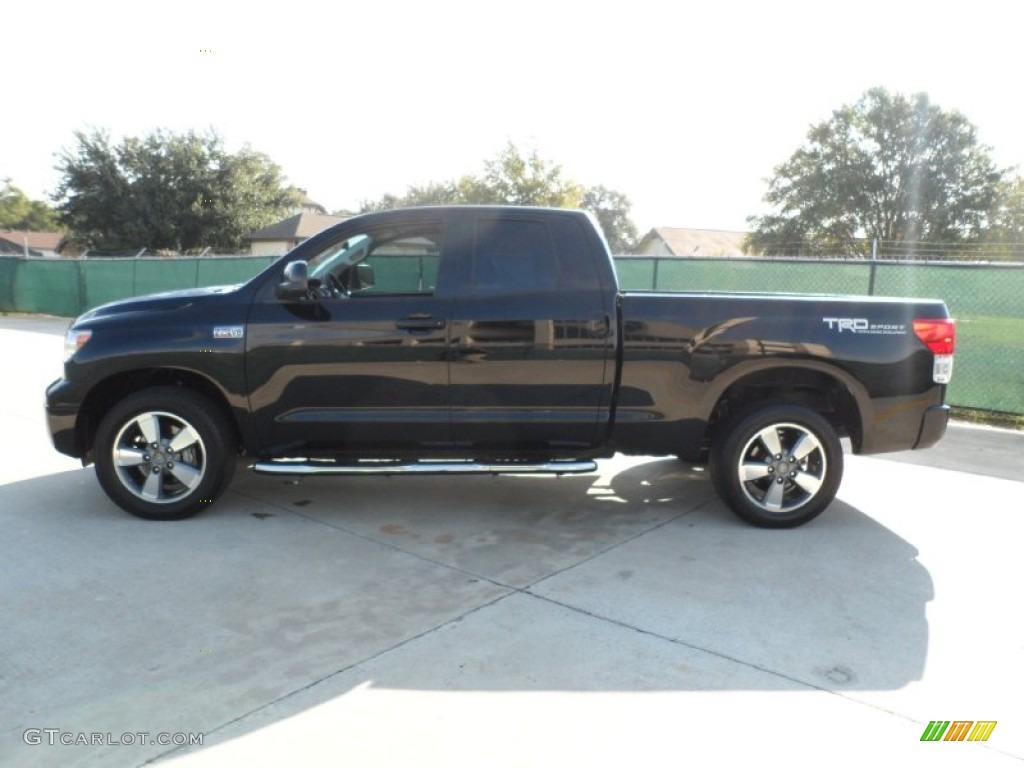 2010 Tundra TRD Sport Double Cab - Black / Black photo #6