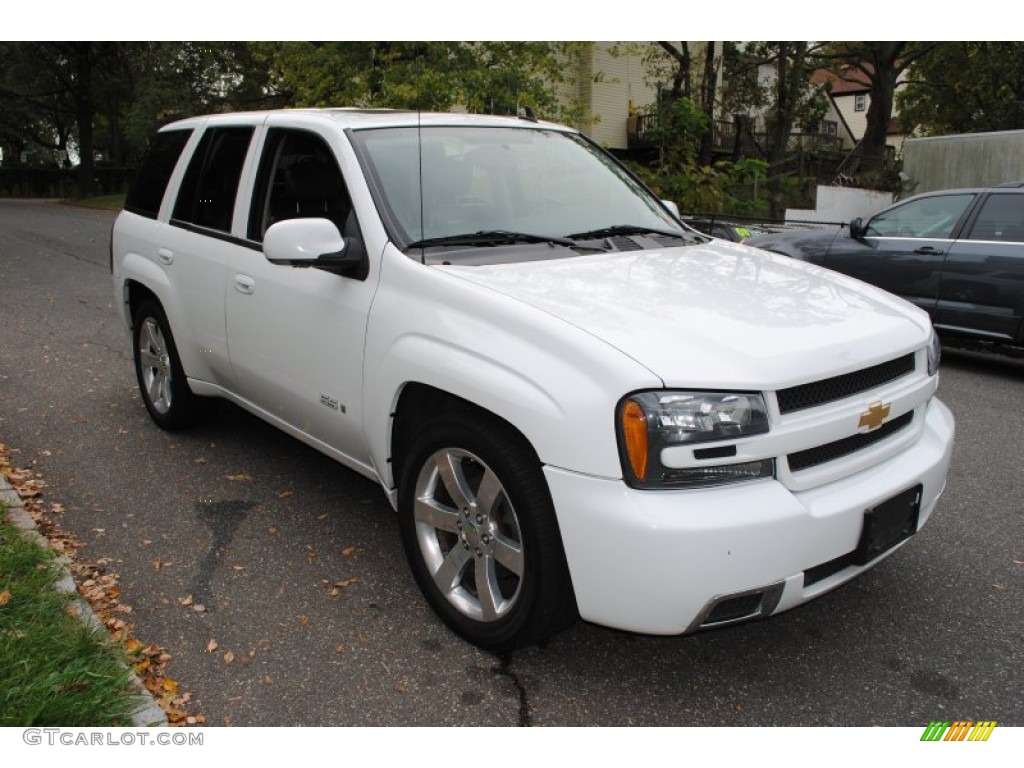 Summit White 2007 Chevrolet TrailBlazer SS 4x4 Exterior Photo #55218346