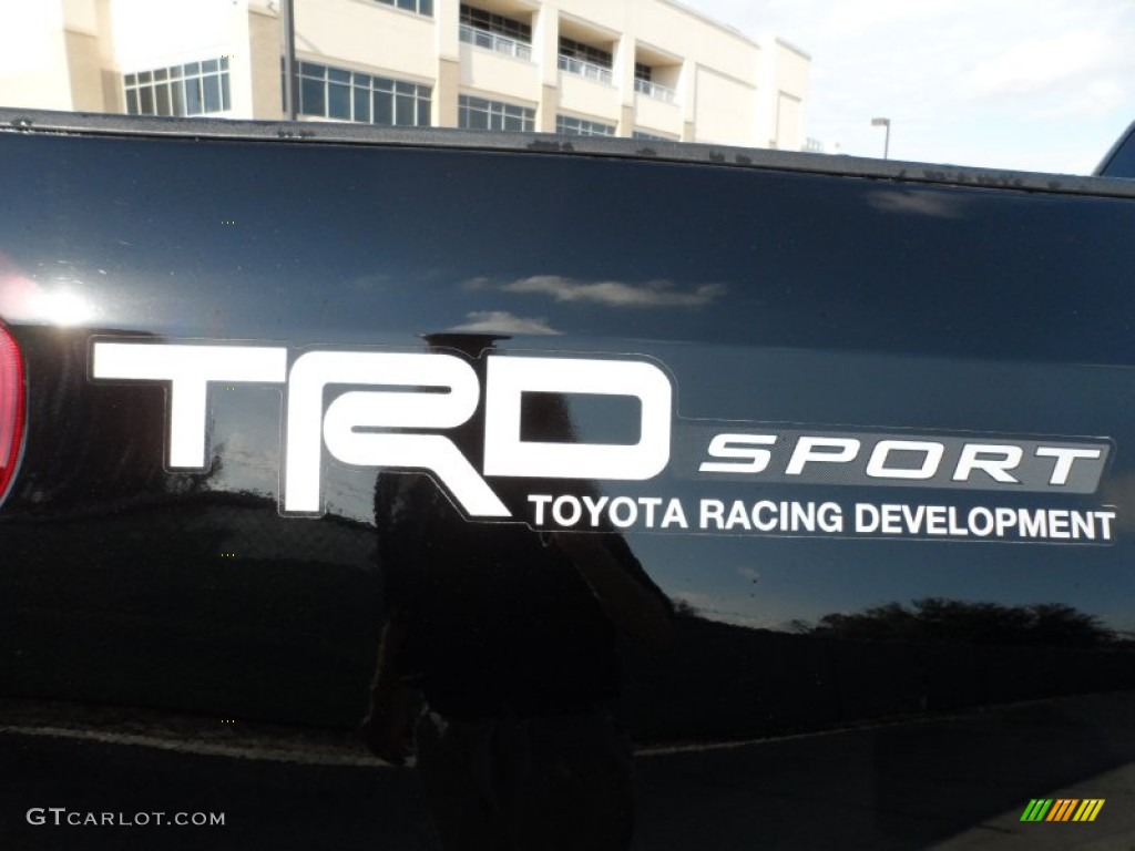 2010 Tundra TRD Sport Double Cab - Black / Black photo #18