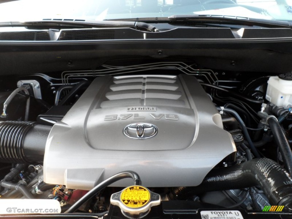 2010 Toyota Tundra TRD Sport Double Cab 5.7 Liter i-Force DOHC 32-Valve Dual VVT-i V8 Engine Photo #55218503