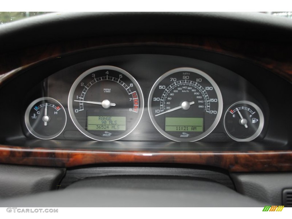 2007 Jaguar S-Type 3.0 Gauges Photo #55219261