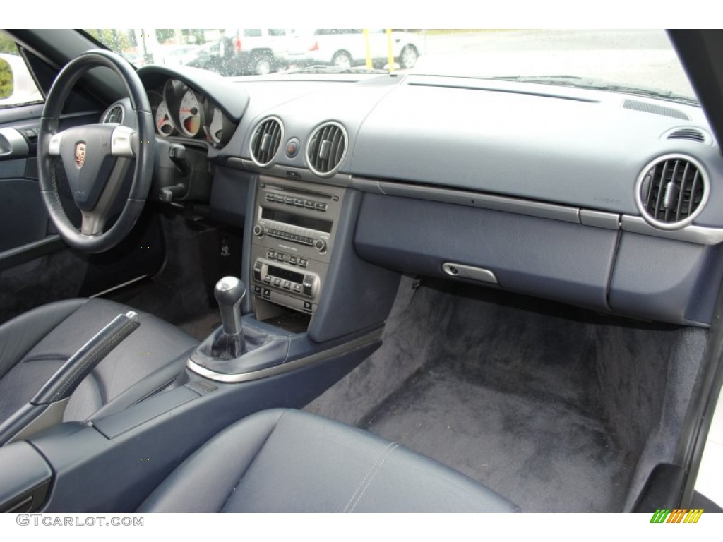 2006 Porsche Boxster S Sea Blue Dashboard Photo #55219426
