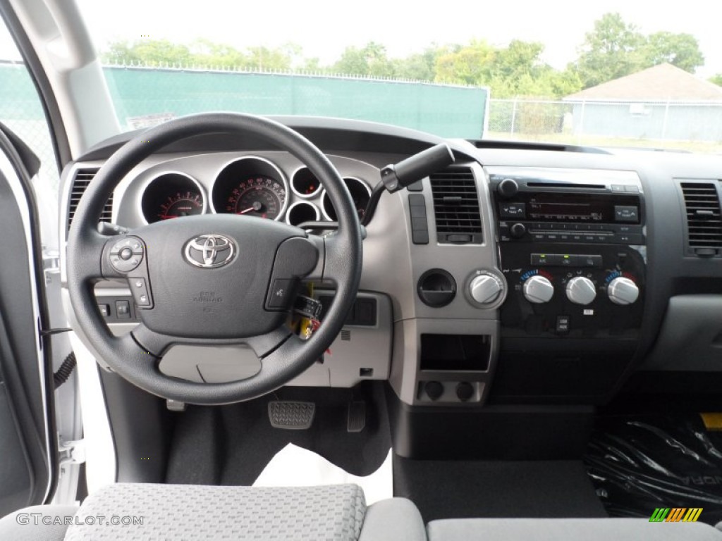 2012 Toyota Tundra Double Cab Graphite Dashboard Photo #55219816