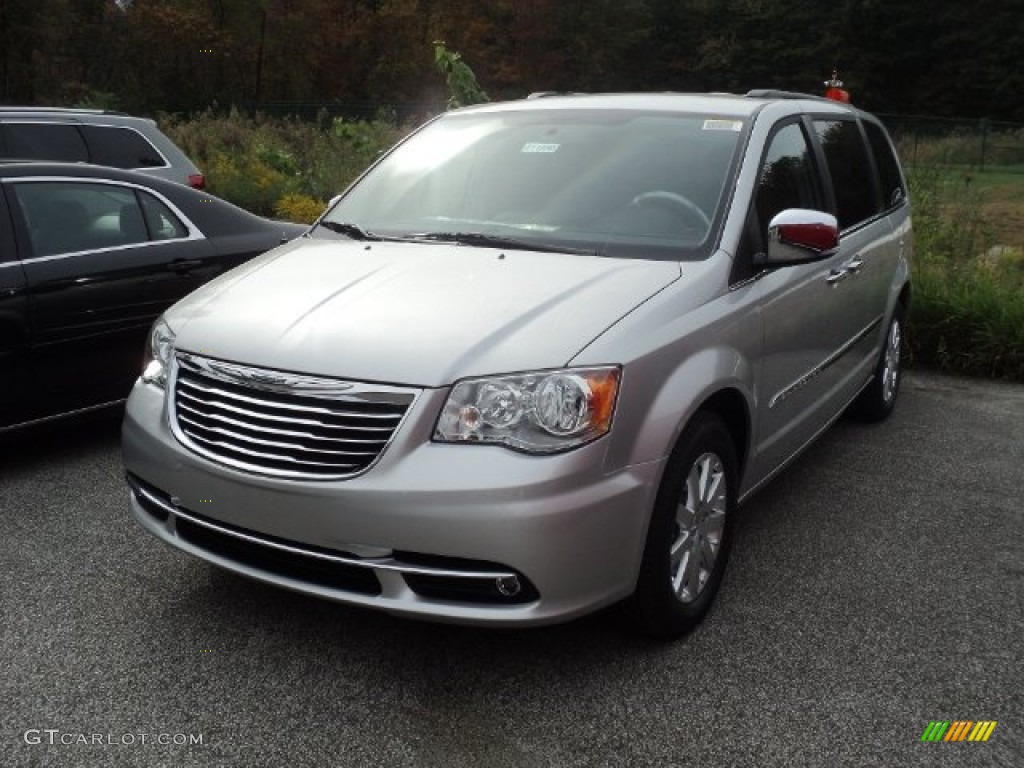 2012 Town & Country Touring - L - Bright Silver Metallic / Black/Light Graystone photo #1
