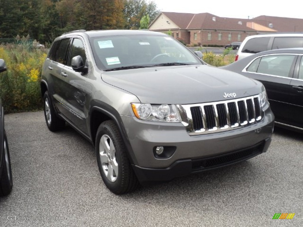 Mineral Gray Metallic 2012 Jeep Grand Cherokee Laredo X Package 4x4 Exterior Photo #55220170