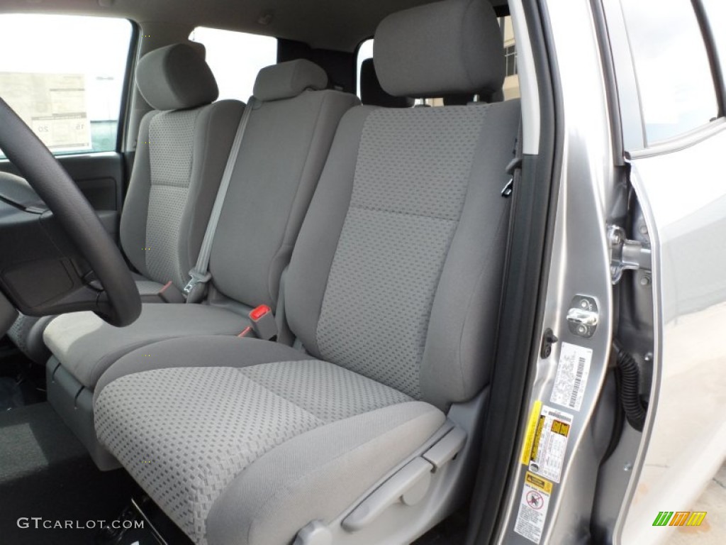 2012 Tundra Double Cab - Silver Sky Metallic / Graphite photo #22