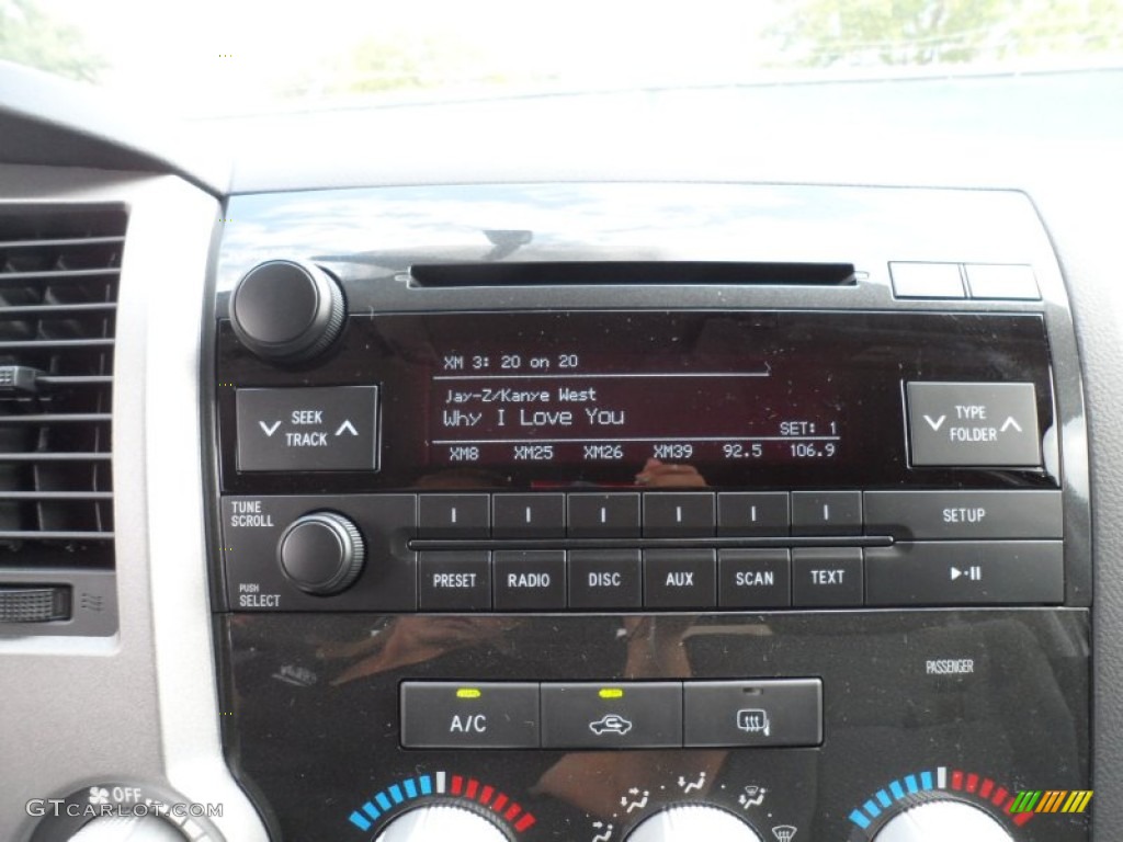 2012 Tundra Double Cab - Silver Sky Metallic / Graphite photo #25