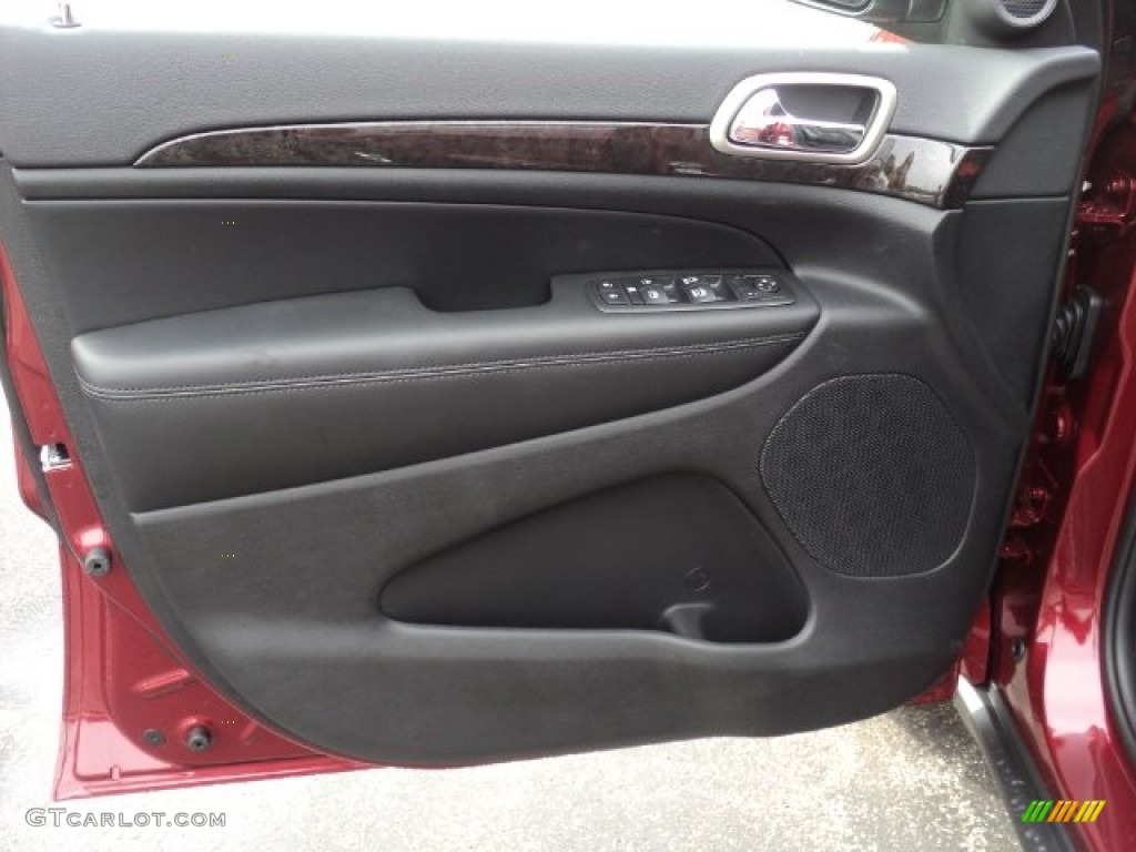 2012 Jeep Grand Cherokee Laredo X Package 4x4 Black Door Panel Photo #55220635