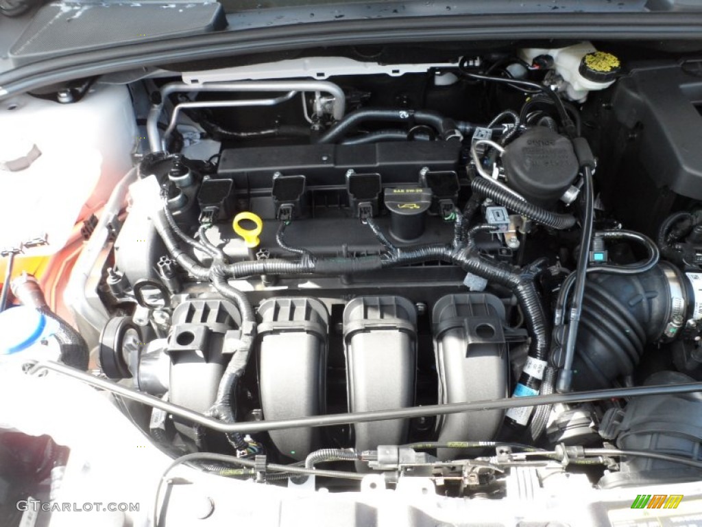 2012 Ford Focus Titanium 5-Door 2.0 Liter GDI DOHC 16-Valve Ti-VCT 4 Cylinder Engine Photo #55221262