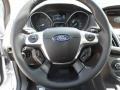 Charcoal Black Leather Steering Wheel Photo for 2012 Ford Focus #55221420