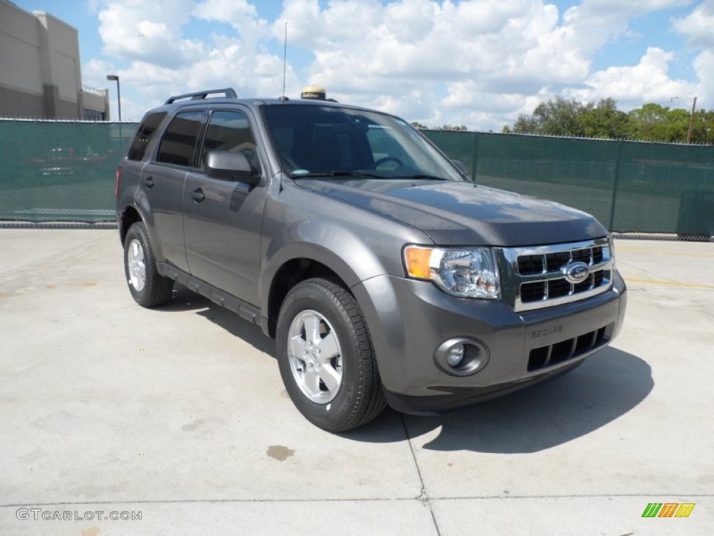 2012 Escape XLT - Sterling Gray Metallic / Charcoal Black photo #1