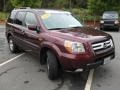 2008 Dark Cherry Pearl Honda Pilot EX-L  photo #5