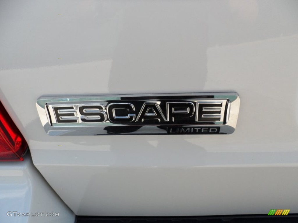 2012 Escape Limited V6 - White Suede / Camel photo #16