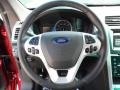 Charcoal Black Steering Wheel Photo for 2012 Ford Explorer #55222801