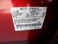RZ: Red Candy Metallic 2012 Ford Explorer Limited Color Code
