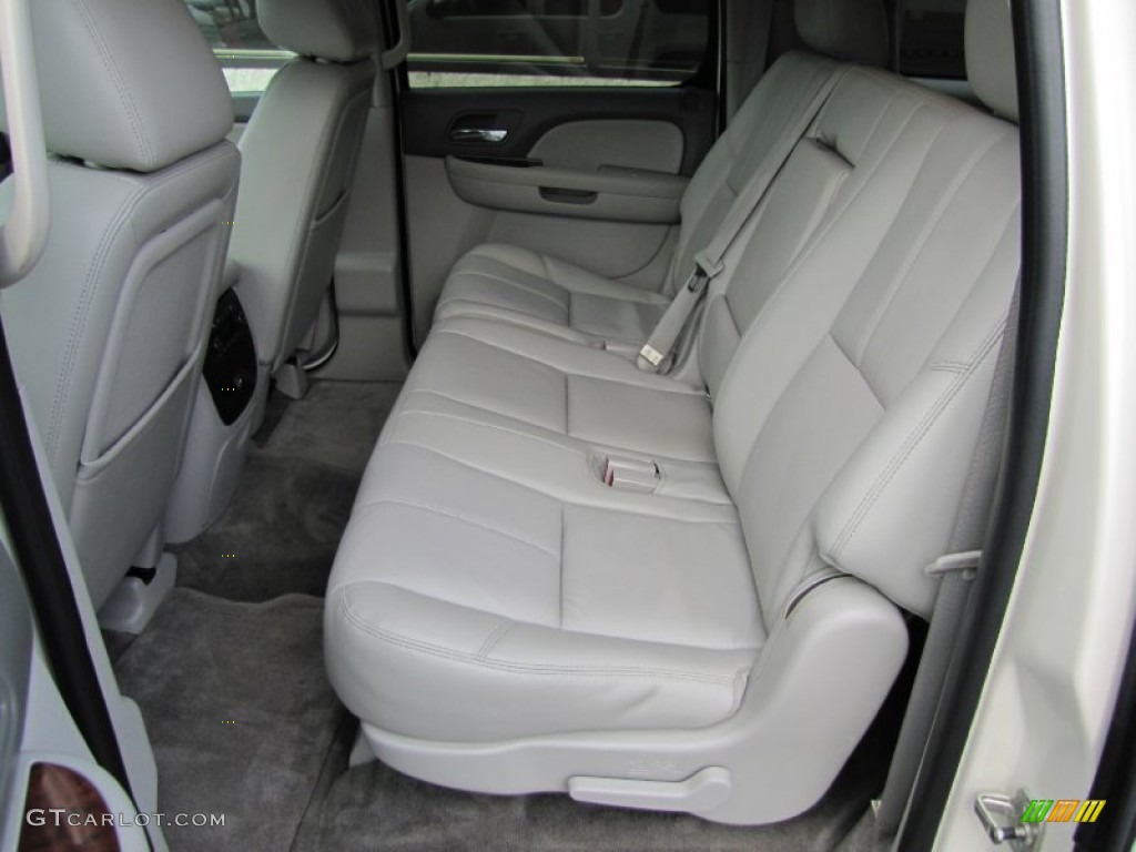 Light Titanium Interior 2011 GMC Yukon XL SLT 4x4 Photo #55222843