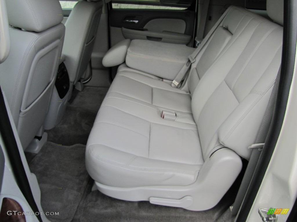 Light Titanium Interior 2011 GMC Yukon XL SLT 4x4 Photo #55222852