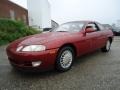 Garnet Pearl Metallic 1992 Lexus SC 300