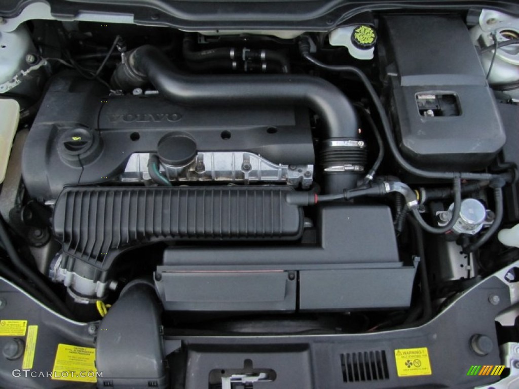 2005 Volvo S40 T5 2.5 Liter Turbocharged DOHC 20 Valve Inline 5 Cylinder Engine Photo #55223350
