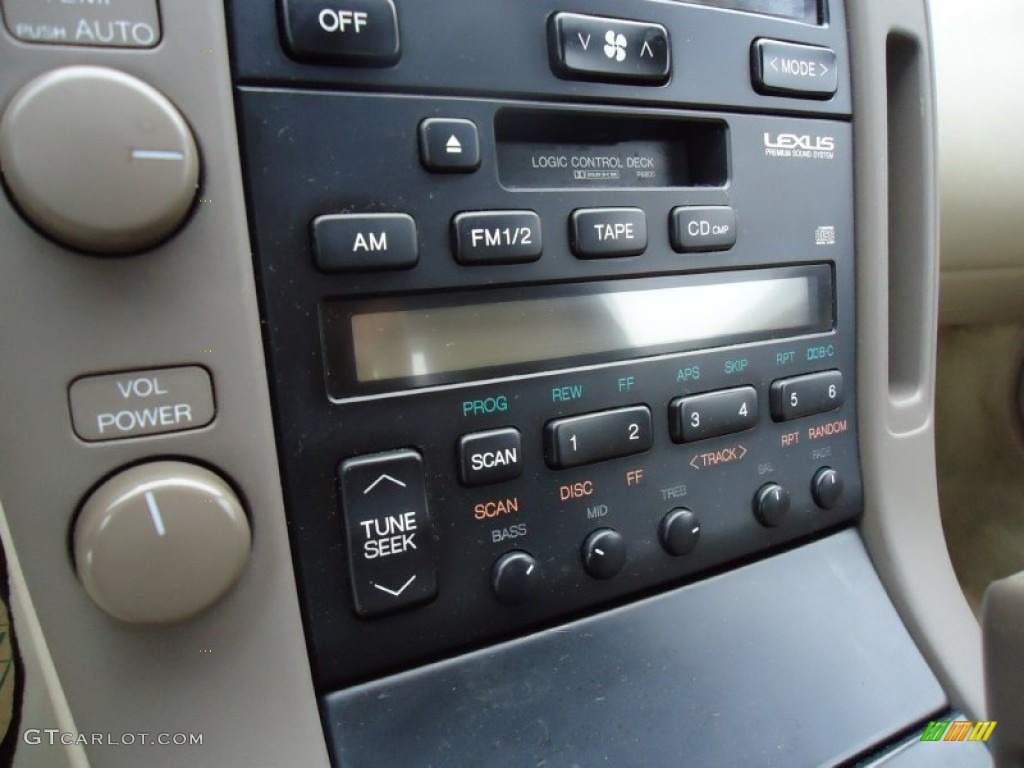 1992 Lexus SC 300 Audio System Photos