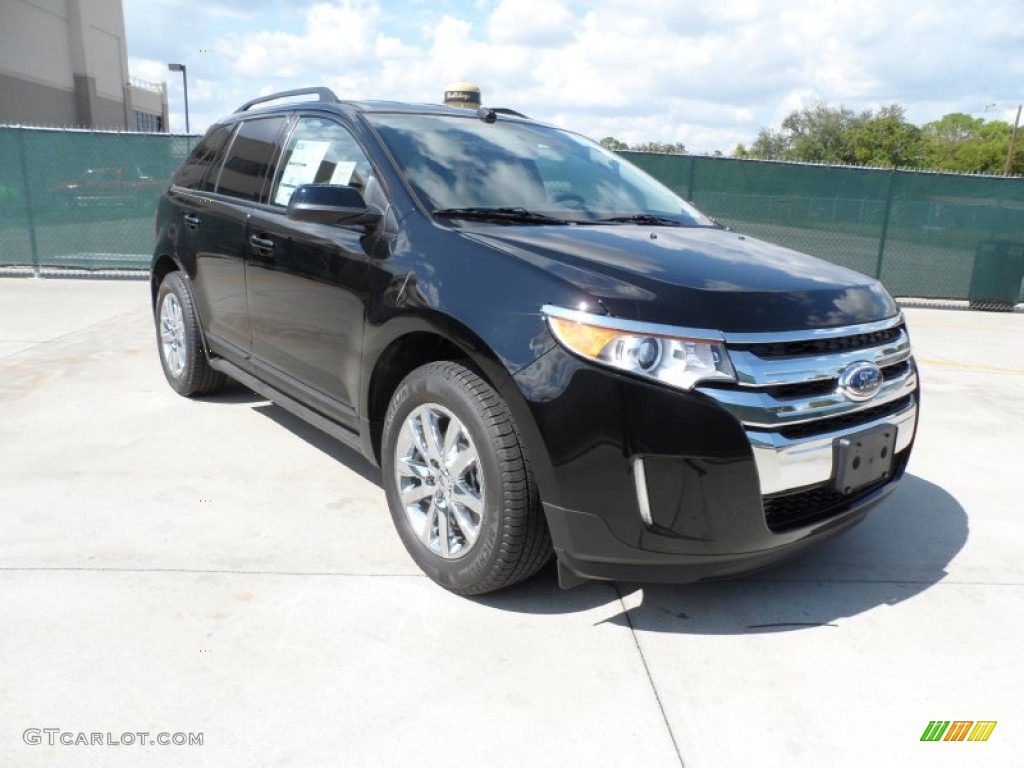2012 Edge SEL EcoBoost - Black / Charcoal Black photo #1