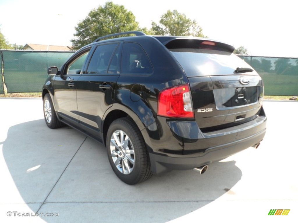 2012 Edge SEL EcoBoost - Black / Charcoal Black photo #5