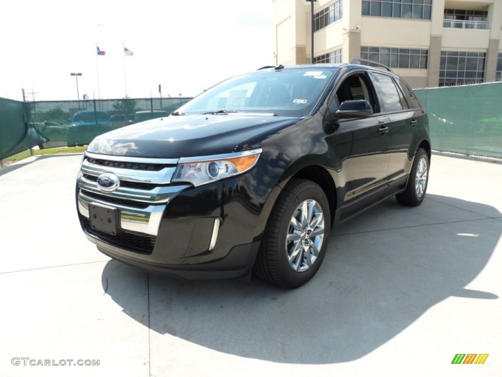 2012 Edge SEL EcoBoost - Black / Charcoal Black photo #7