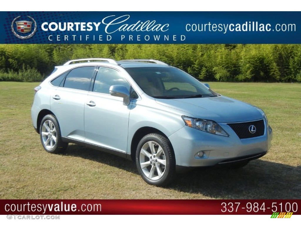 Cerulean Blue Metallic Lexus RX