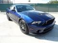 2012 Kona Blue Metallic Ford Mustang Shelby GT500 SVT Performance Package Coupe  photo #1