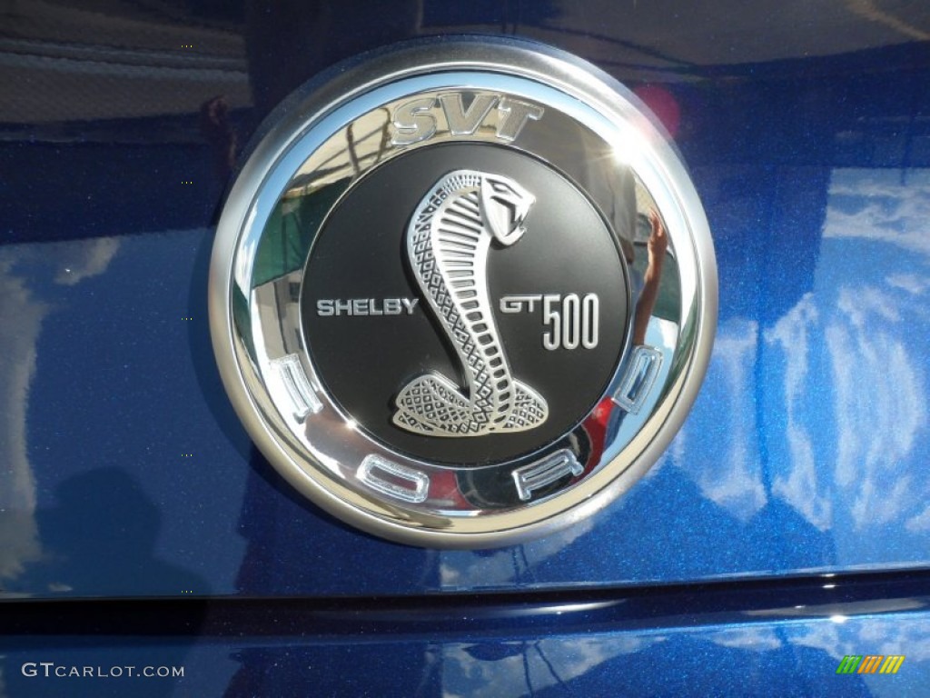 2012 Ford Mustang Shelby GT500 SVT Performance Package Coupe Marks and Logos Photo #55224377