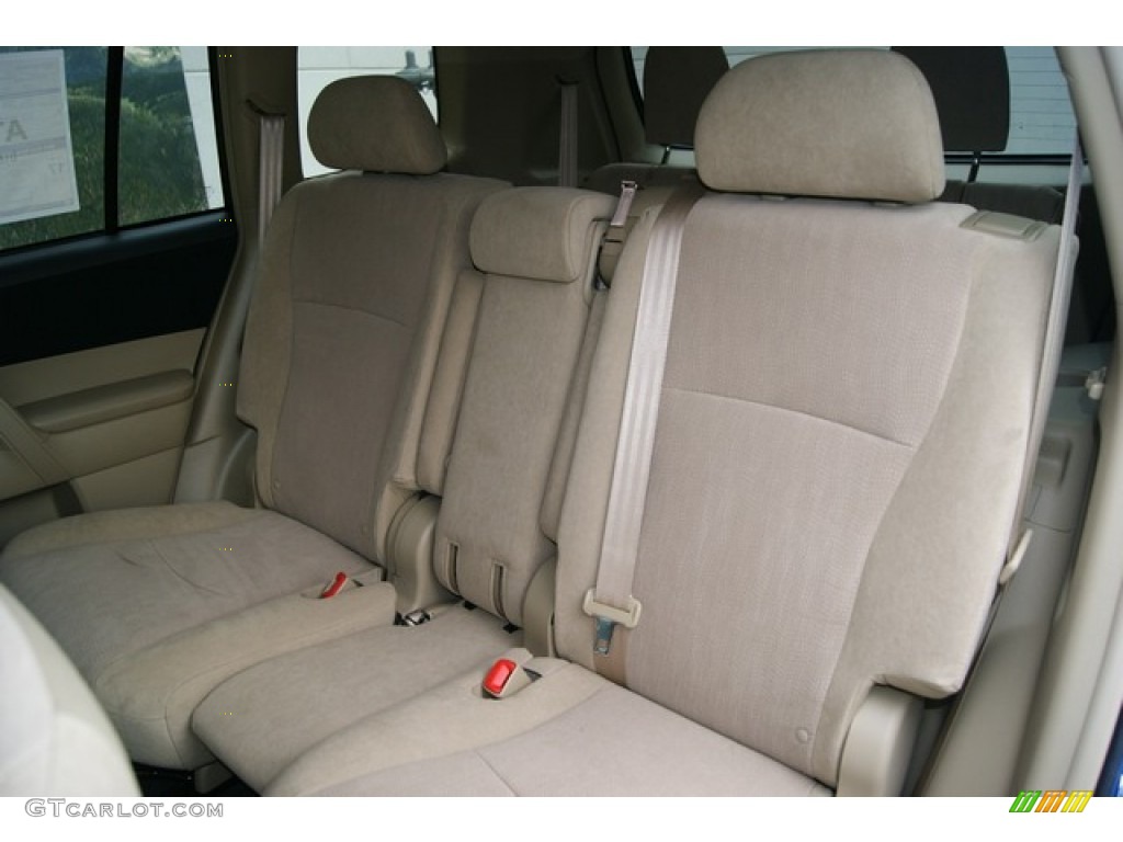 Sand Beige Interior 2012 Toyota Highlander V6 4WD Photo #55224850
