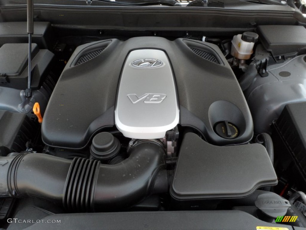 2011 Hyundai Genesis 4.6 Sedan 4.6 Liter DOHC 32-Valve CVVT V8 Engine Photo #55225360