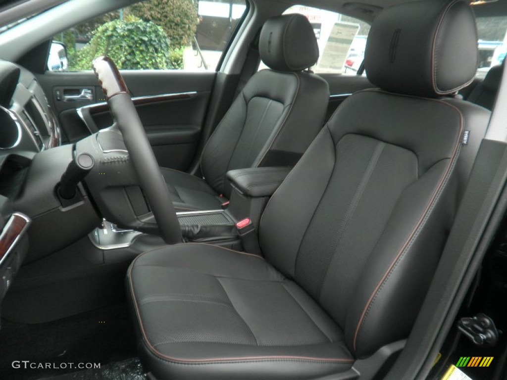 Dark Charcoal Interior 2012 Lincoln MKZ AWD Photo #55225933