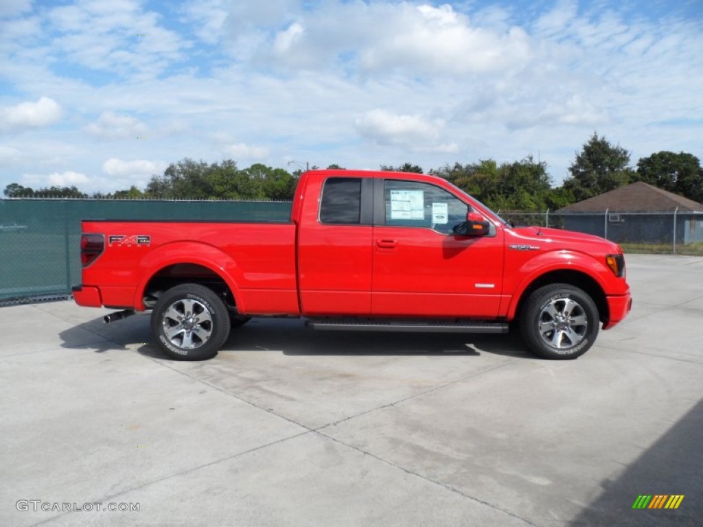 Race Red 2011 Ford F150 FX2 SuperCab Exterior Photo #55226267