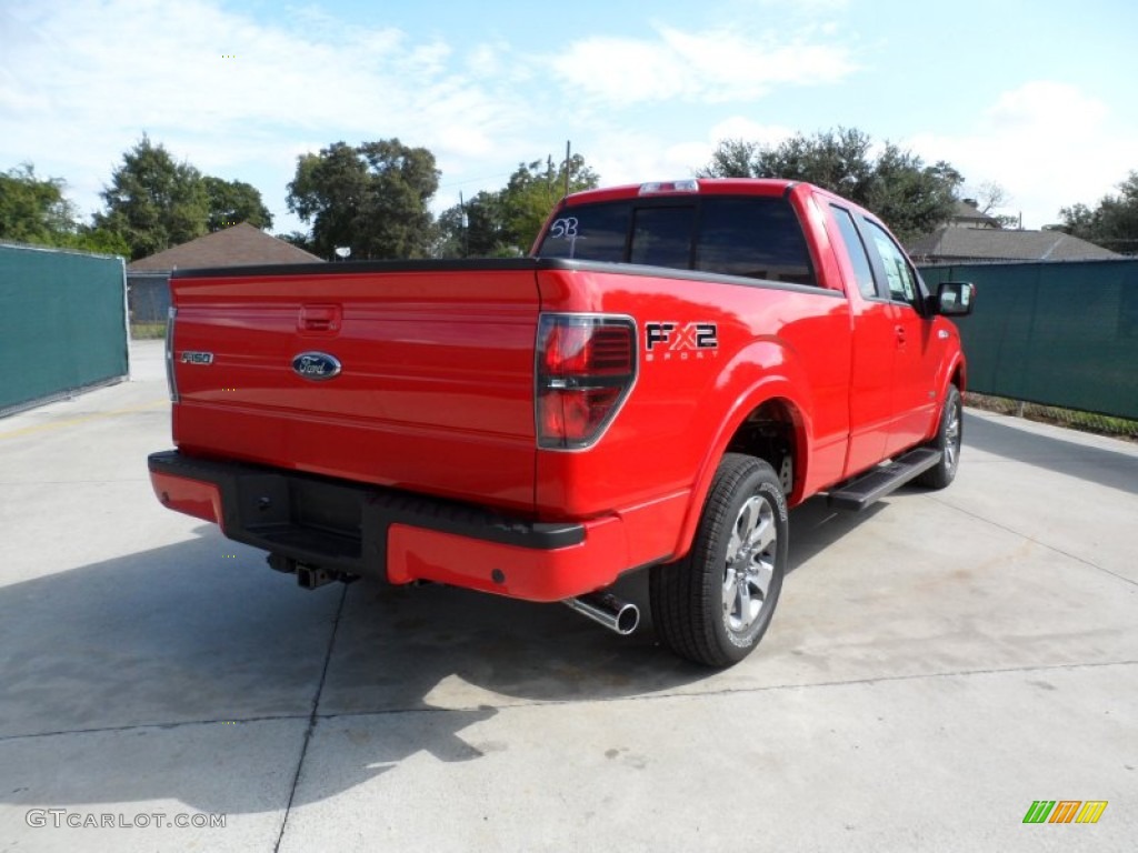 2011 F150 FX2 SuperCab - Race Red / Black photo #3