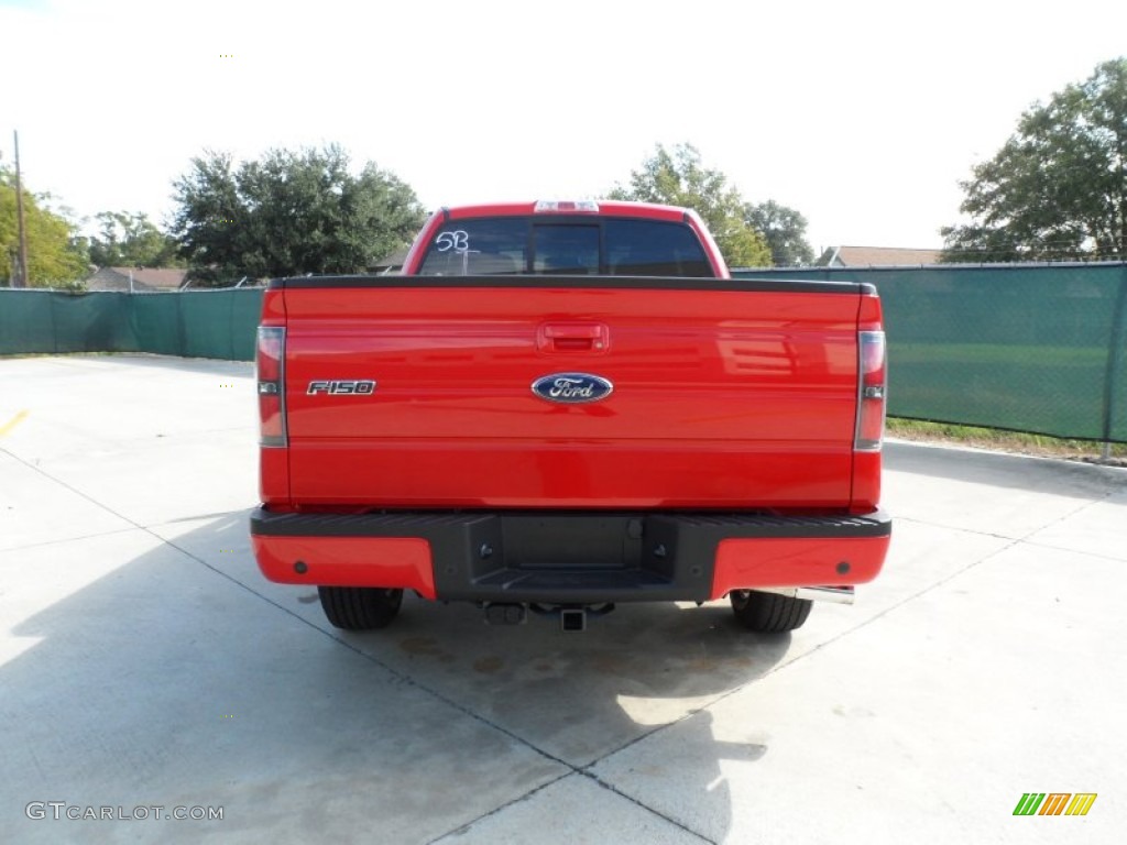 2011 F150 FX2 SuperCab - Race Red / Black photo #4