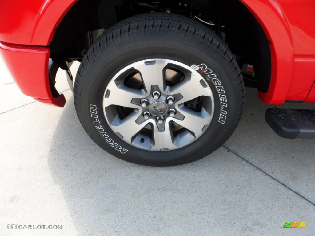 2011 F150 FX2 SuperCab - Race Red / Black photo #11